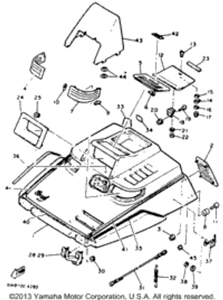 Washer, Plate 1984 EXCEL III (EC340H) 90201-05725-00