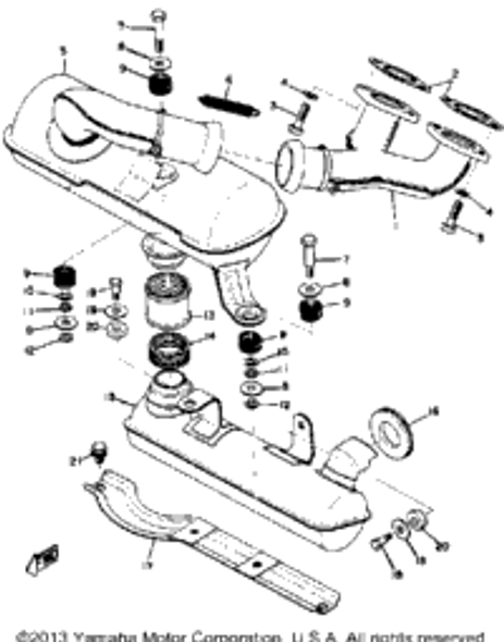 Washer, Plate 1974 SL433F 90201-085E6-00