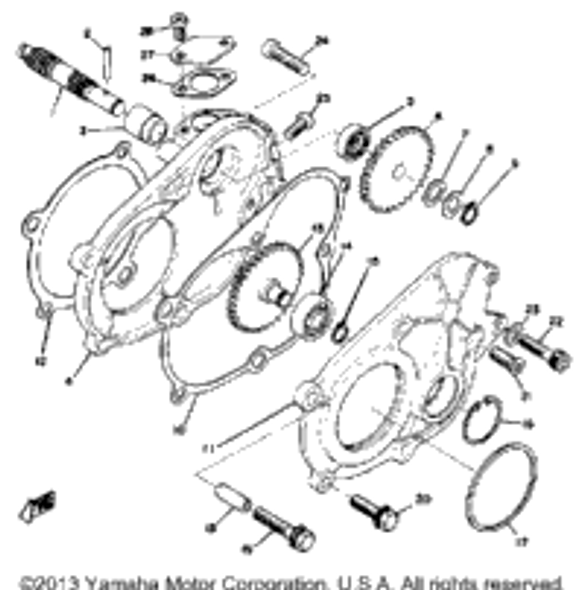 Circlip 1974 SL433F 99009-10400-00