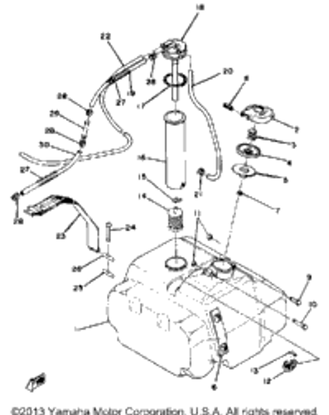 Spring, Tension 1979 ET300C 90506-06065-00