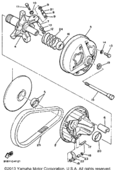 Washer, Conical Spr 1989 EXCITER (EX570N) 90208-05036-00