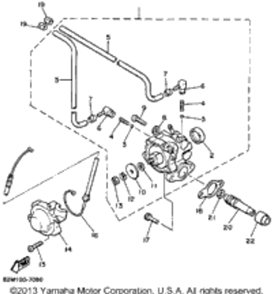 Spring, Compression 1989 EXCITER DELUXE (ELEC START) (EX570EN) 90501-02018-00