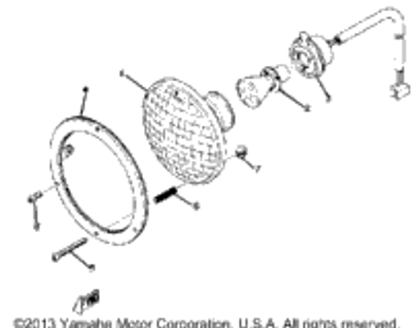 Screw, Pan Head 1973 GP292B 98511-04020-00