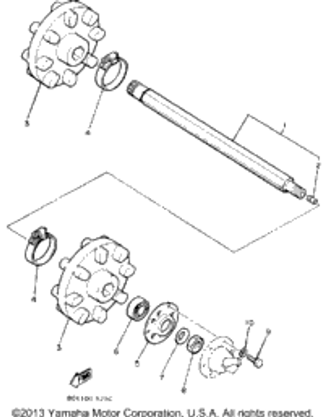 Bolt 1987 PHAZER (PZ480L) 97011-08016-00