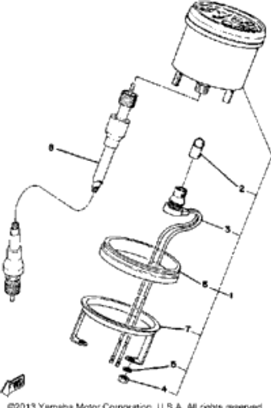 Nut 1979 EX440C 95380-05600-00