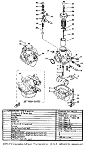 Screw, Pan Head 1968 SL351 98503-04014-00