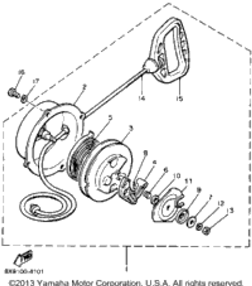 Bolt 1984 PHAZER (PZ480H) 97026-06014-00