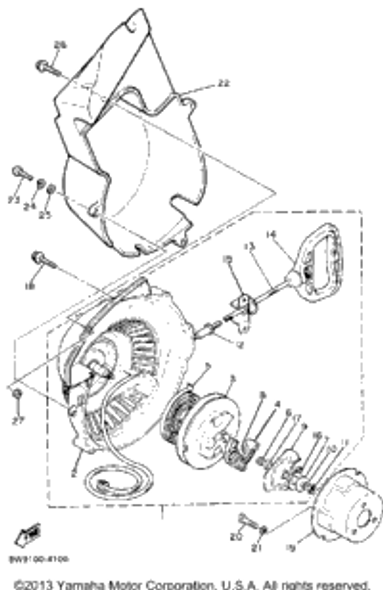 Nut 1987 ENTICER 340 (ET340L) 95380-06700-00