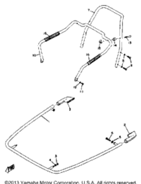 Washer, Spring 1974 SL433F 92906-08100-00