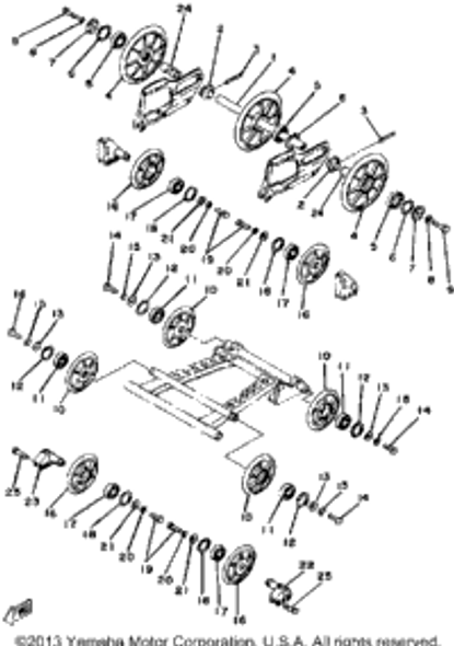 Circlip 1979 EX440C 99009-47500-00