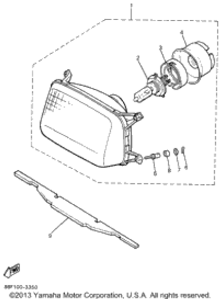 Washer, Special 1996 PHAZER II LE (ELEC START) (PZ480EW) 8V0-84327-00-00