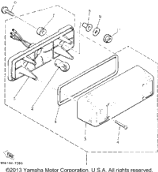 Grommet 1992 PHAZER II ST (PZ480STS) 8K4-84718-00-00