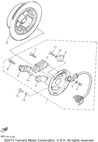 Screw 1 1996 PHAZER II MOUNTAIN LITE (PZ480STW) 88T-81145-00-00