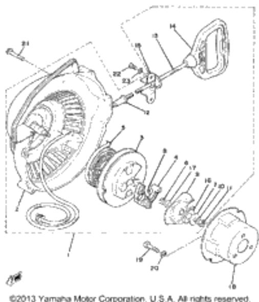 Cover 1979 ET340EC 82M-15779-00-00