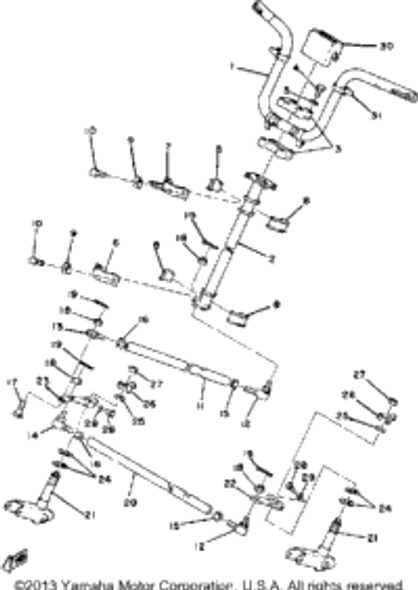 Washer, Plate 1979 ET250C 90201-100A1-00