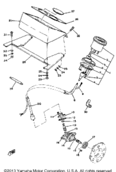 Screw, Pan Head 1979 ET300C 98580-05012-00