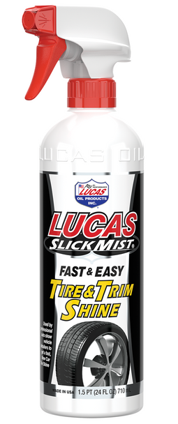 Lucas Oil Slick Mist Tire & Trim Shine Spray 24 fl. oz. (Pack of 6)