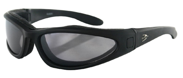 "Low Rider II" Convertible Black Frame comes with 3 Sets of Interchangeable Lenses Bobster Eyewear ELR201