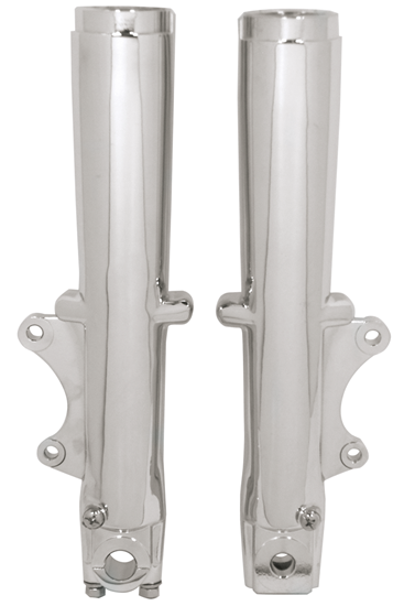 41mm Chrome Lower Fork Legs For 1986-99 Harley Road King & Tour Glide FLHT FLT Touring (set)