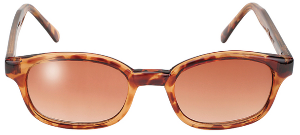 THE ORIGINAL KD'S - Tortoise frame with Brown Fade Lens