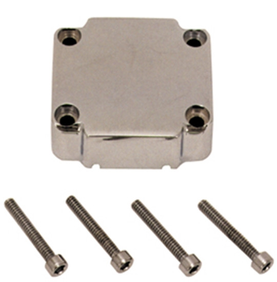 Chrome Handlebar Switch Housing Solid Cover Fits Harley FL 1972-1981, FX & Sportster 1973-1981