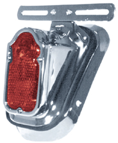 V-FACTOR 12 VOLT TOMBSTONE TAILLIGHT WITH MOUNT FOR FL STYLE REAR FENDER