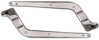 Chrome Rear Fender Supports Fits Harley FLST 2000-05 HD# 59954-00 & 59955-00