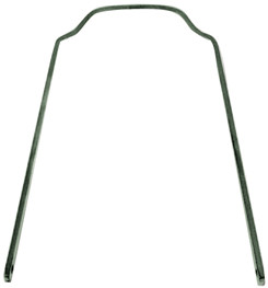 Kraft Tech Rear Fender Support For Harley Rigid Frame Fits 5" & 6" flat fenders