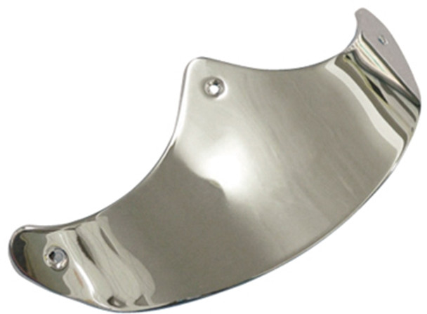 V-Factor Chrome Fender Tips 6 & 1/2 " size Fits Harley Fat Boy Front Fender (22950)