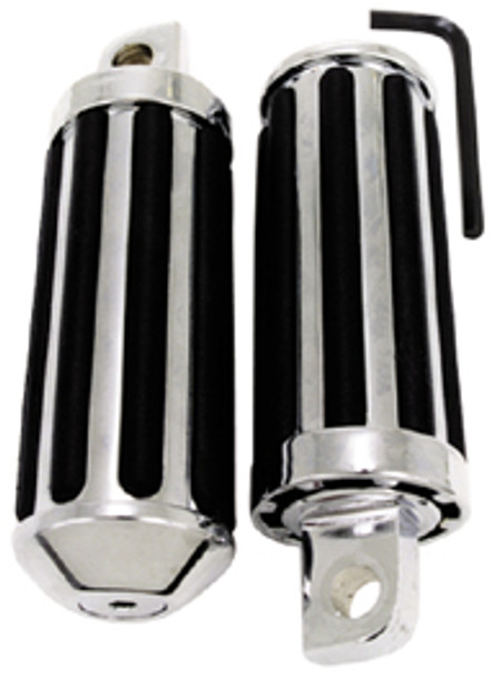 CHROME RAIL FOOTREST PAIRS FOR ALL MODELS