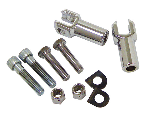 V-FACTOR PASSENGER FOOTREST SUPPORTS FOR BIG TWIN & SPORTSTER