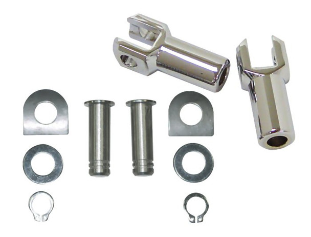 V-FACTOR PASSENGER FOOTREST SUPPORTS FOR BIG TWIN & SPORTSTER