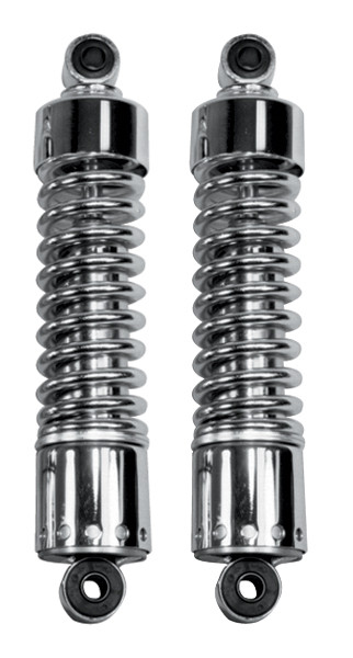 V-Factor Chrome Shock Absorbers Pair 13 & 1/2" Fits Harley Big Twin 1958-72 HD# 54500-67