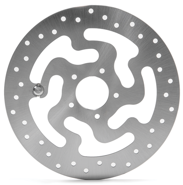 Stainless Steel Polished OE Style Brake Rotor Rear Fits Harley Big Twin 1981-07 HD# 41789-92, 41797-00