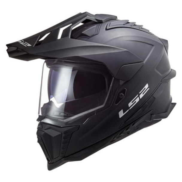 LS2 Explorer Adventure Matte Black Motorcycle DOT Helmet Size X-Large