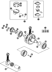 KTM BOTT.FORK PLATE VMT. X=22MM BL 2012 150 SX 7720103202230