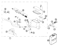 KTM BRAKE CALIPER FRONT 2016 85 SX 47013015100