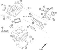 KTM CARBURETOR PHVA 12XS 50 GS 2004 50 Senior Adventure & 45131001200