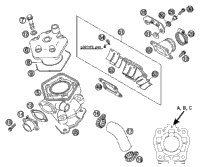 KTM CARBURETOR DEL. PHVA 12XS 05 05 2005 50 Mini Adventure & 45131001300