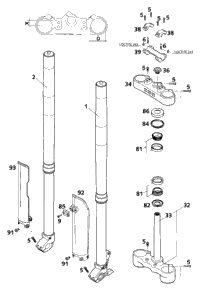 KTM DIAL GAUGE 0-10MM 2006 125 SX 50112013000