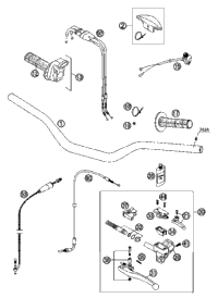 KTM MASTER CYLINDER CPL. 9,5MM 09 09 2012 150 XC 50302030300