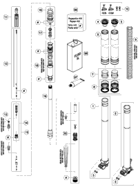 KTM Piston kit Gr.I 300 MX ON DEMAND 2024 300 XC Engine A45030007010 I
