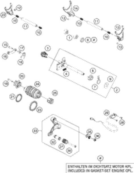 KTM STARTER MOTOR 2017 1290 SUPER ADVENTURE R 60440001000