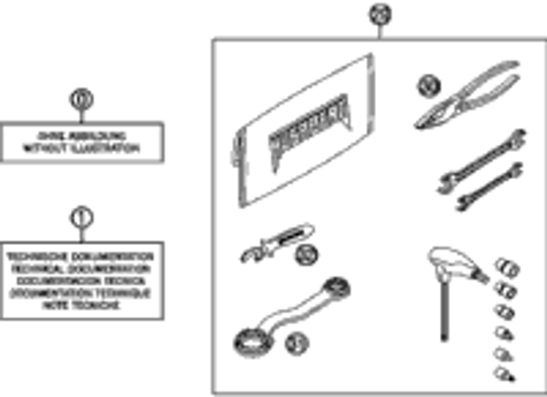 KTM CON.ROD REPAIR KIT  125'98 2003 200 SX 50330015000