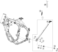 KTM WAVE BRAKE DISC FRONT  2005 2004 525 SX Supermoto 58609060000