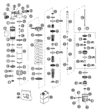 KTM HAND BRAKE CYL. CPL. 11MM  03 2003 85 SX & 47013001000
