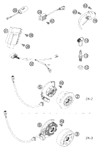 KTM HAND BRAKE CYLINDER CPL. 10 MM 2014 65 SX 47113001100