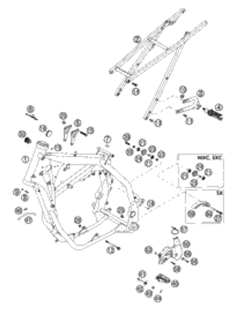 KTM MASTER CYLINDER CPL. 10MM 2014 85 SX 72002030100