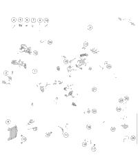 KTM SUB FRAME SX ''Q7'' 07 07 2009 250 XCF-W USA 77303002000