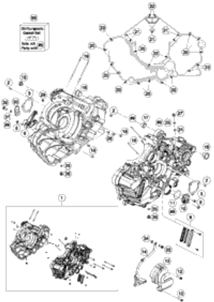 KTM APS UNIT CPL.        07 07 2010 690 SMC 75041001044